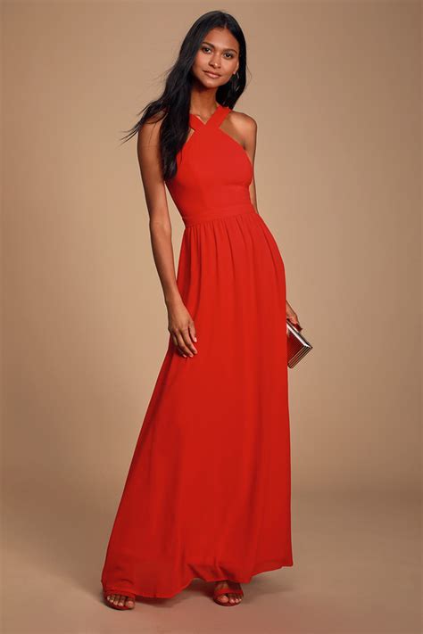 2023 Red maxi dress amazon by Dress - polatlargg.online